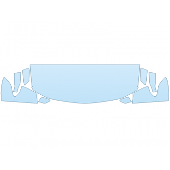 PAINT PROTECTION KIT - 2024 CHEVROLET COLORADO LT HOOD FENDERS MIRRORS 24 INCH - (WRAPPED EDGES) - NO FLARES - PRECUT PPF CLEAR BRA WRAP