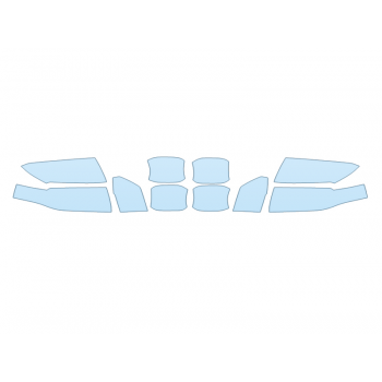 PAINT PROTECTION KIT - 2025 CHEVROLET COLORADO LT MIRRORS - DOOR CUPS - PRECUT PPF CLEAR BRA WRAP