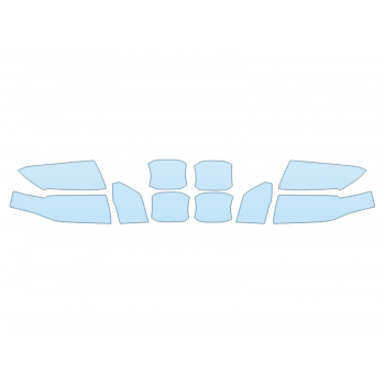 PAINT PROTECTION KIT - 2025 CHEVROLET COLORADO Z71 MIRRORS - DOOR CUPS - PRECUT PPF CLEAR BRA WRAP