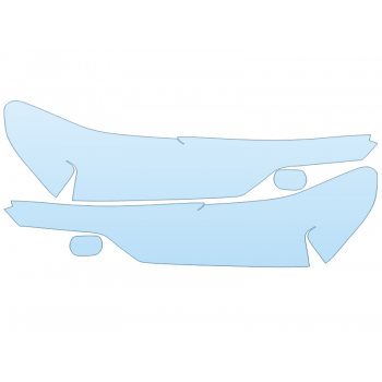 PAINT PROTECTION KIT - 2025 CHEVROLET COLORADO ZR2 HEADLIGHTS - PRECUT PPF CLEAR BRA WRAP