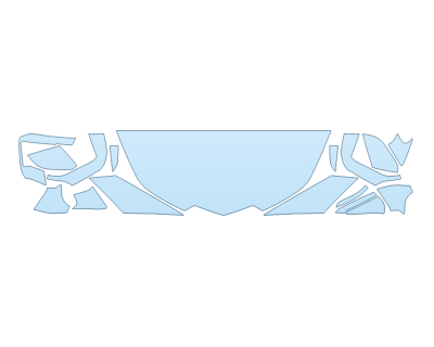 PAINT PROTECTION KIT - 2024 CHEVROLET CORVETTE CONVERTIBLE LT1 HOOD FENDERS MIRRORS 18 INCH - - PRECUT PPF CLEAR BRA WRAP
