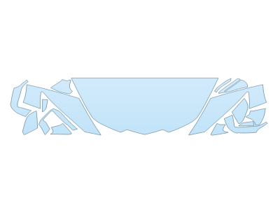 PAINT PROTECTION KIT - 2024 CHEVROLET CORVETTE CONVERTIBLE LT1 HOOD FENDERS MIRRORS 24 INCH - - PRECUT PPF CLEAR BRA WRAP