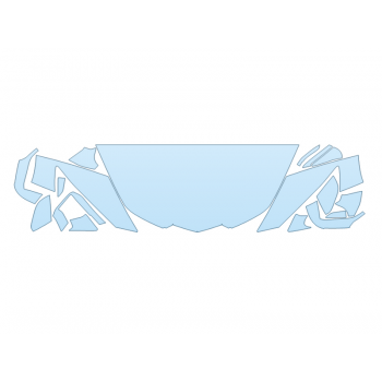 PAINT PROTECTION KIT - 2024 CHEVROLET CORVETTE CONVERTIBLE LT1 HOOD FENDERS MIRRORS 24 INCH - (WRAPPED EDGES) - PRECUT PPF CLEAR BRA WRAP
