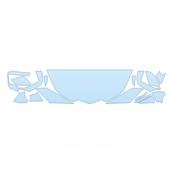 PAINT PROTECTION KIT - 2024 CHEVROLET CORVETTE CONVERTIBLE LT2 HOOD FENDERS MIRRORS 18 INCH - - PRECUT PPF CLEAR BRA WRAP