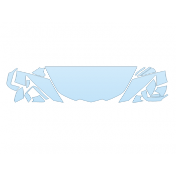 PAINT PROTECTION KIT - 2024 CHEVROLET CORVETTE CONVERTIBLE LT2 HOOD FENDERS MIRRORS 24 INCH - - PRECUT PPF CLEAR BRA WRAP