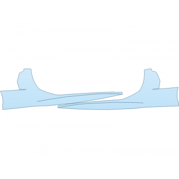 PAINT PROTECTION KIT - 2025 CHEVROLET CORVETTE COUPE LT3 FULL - ROCKERS - PRECUT PPF CLEAR BRA WRAP