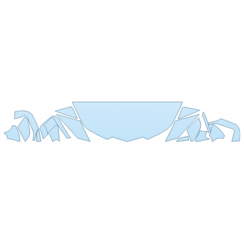 PAINT PROTECTION KIT - 2024 CHEVROLET CORVETTE Z06 CONVERTIBLE HOOD FENDERS MIRRORS 18 INCH - - PRECUT PPF CLEAR BRA WRAP