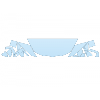 PAINT PROTECTION KIT - 2024 CHEVROLET CORVETTE Z06 CONVERTIBLE HOOD FENDERS MIRRORS 24 INCH - - PRECUT PPF CLEAR BRA WRAP
