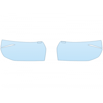 PAINT PROTECTION KIT - 2024 CHEVROLET CORVETTE Z06 COUPE FULL DOORS - PRECUT PPF CLEAR BRA WRAP