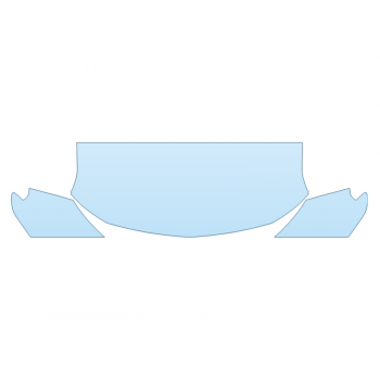 PAINT PROTECTION KIT - 2024 CHEVROLET SILVERADO 1500 LT HOOD FENDERS MIRRORS 30 INCH - (WRAPPED EDGES) - PRECUT PPF CLEAR BRA WRAP