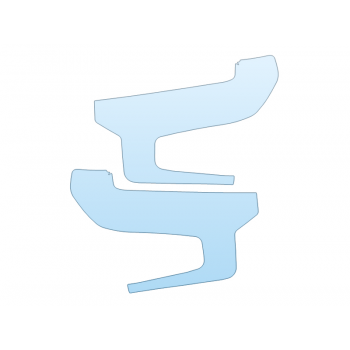 PAINT PROTECTION KIT - 2024 CHEVROLET SILVERADO 1500 LT HEADLIGHTS - PRECUT PPF CLEAR BRA WRAP