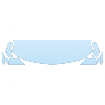PAINT PROTECTION KIT - 2025 CHEVROLET SILVERADO 1500 RST HOOD FENDERS MIRRORS 24 INCH - - PRECUT PPF CLEAR BRA WRAP