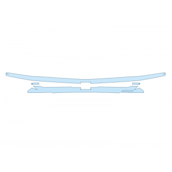 PAINT PROTECTION KIT - 2025 CHEVROLET SILVERADO 1500 ZR2 GRILL - PRECUT PPF CLEAR BRA WRAP