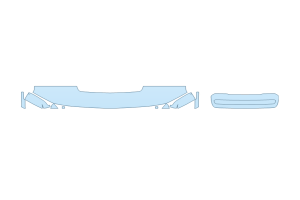 2026 CHEVROLET SILVERADO 2500 HD LT HOOD FENDERS MIRRORS 12 INCH