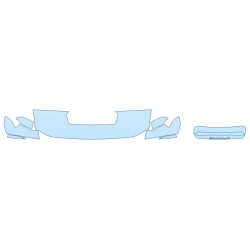 Full Hood Fender and Mirror Kit | CHEVROLET SILVERADO 3500HD LT 2024 Full Hood Fender and Mirror Kit | CHEVROLET SILVERADO 3500HD LT 2024