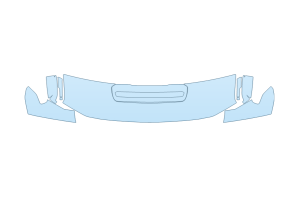 2026 CHEVROLET SILVERADO 2500 HD LT HOOD FENDERS MIRRORS 24 INCH - (WRAPPED EDGES)