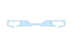 2026 CHEVROLET SILVERADO 2500 HD LT REAR BUMPER - FULL - SENSORS