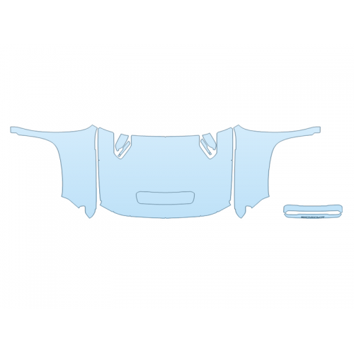 Partial Hood Fender & Mirror Kit | CHEVROLET SILVERADO 1500 WT 2024