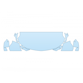 PAINT PROTECTION KIT - 2024 CHEVROLET SUBURBAN LT HOOD FENDERS MIRRORS 30 INCH - - PRECUT PPF CLEAR BRA WRAP