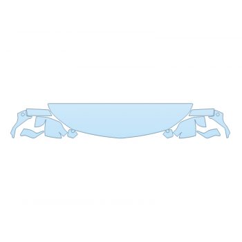 PAINT PROTECTION KIT - 2024 CHEVROLET SUBURBAN RST HOOD FENDERS MIRRORS 18 INCH - (WRAPPED EDGES) - PRECUT PPF CLEAR BRA WRAP