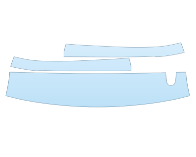 PAINT PROTECTION KIT - 2025 CHEVROLET SUBURBAN RST ROOF - PILLARS - PRECUT PPF CLEAR BRA WRAP