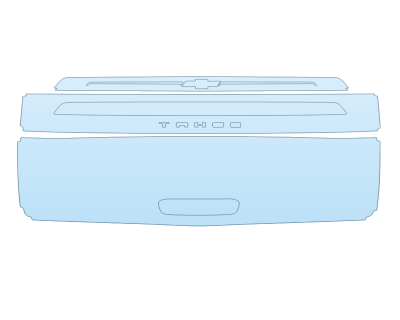 PAINT PROTECTION KIT - 2024 CHEVROLET TAHOE HIGH COUNTRY TAILGATE KIT - PRECUT PPF CLEAR BRA WRAP