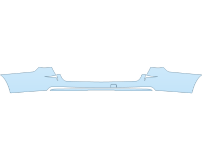 2024 CHEVROLET TAHOE LS REAR BUMPER