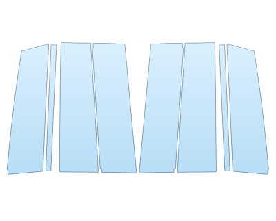 2024 CHEVROLET TAHOE LS B PILLARS