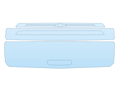 2024 CHEVROLET TAHOE LT TAILGATE KIT - NO EMBLEMS