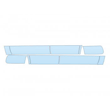 PAINT PROTECTION KIT - 2024 CHEVROLET TAHOE RST ROCKERS - PRECUT PPF CLEAR BRA WRAP