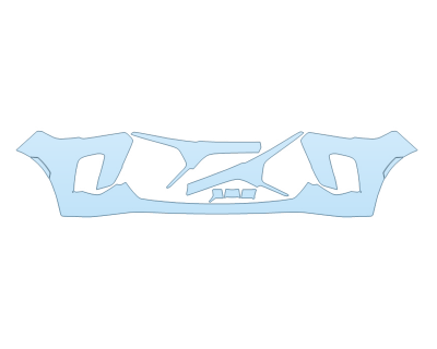 PAINT PROTECTION KIT - 2024 CHEVROLET TRAILBLAZER LS BUMPER - PRECUT PPF CLEAR BRA WRAP
