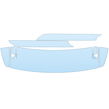 PAINT PROTECTION KIT - 2024 CHEVROLET TRAILBLAZER LS ROOF - PILLARS - PRECUT PPF CLEAR BRA WRAP