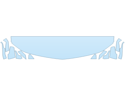 PAINT PROTECTION KIT - 2024 CHEVROLET TRAVERSE LT HOOD FENDERS MIRRORS 18 INCH - (WRAPPED EDGES) - PRECUT PPF CLEAR BRA WRAP