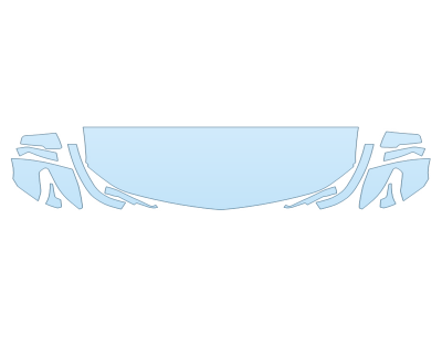 PAINT PROTECTION KIT - 2024 CHEVROLET TRAVERSE LT HOOD FENDERS MIRRORS 24 INCH - (WRAPPED EDGES) - PRECUT PPF CLEAR BRA WRAP