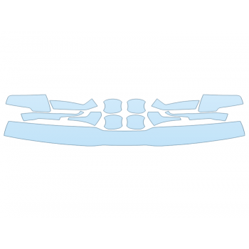 PAINT PROTECTION KIT - 2024 CHEVROLET TRAVERSE LT REAR BUMPER - MIRRORS - DOOR CUPS - PRECUT PPF CLEAR BRA WRAP