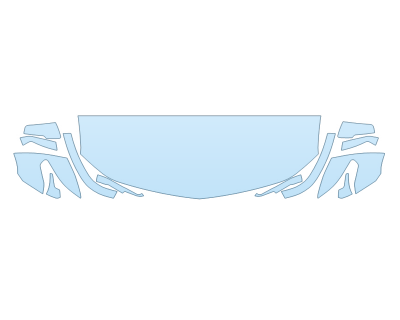PAINT PROTECTION KIT - 2024 CHEVROLET TRAVERSE PREMIER HOOD FENDERS MIRRORS 24 INCH - - PRECUT PPF CLEAR BRA WRAP