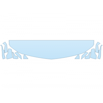 PAINT PROTECTION KIT - 2024 CHEVROLET TRAVERSE RS HOOD FENDERS MIRRORS 18 INCH - (WRAPPED EDGES) - PRECUT PPF CLEAR BRA WRAP