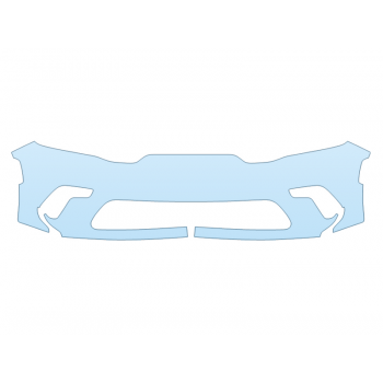 PAINT PROTECTION KIT - 2024 DODGE DURANGO R/T BUMPER - PRECUT PPF CLEAR BRA WRAP