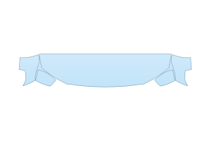 2027 DODGE DURANGO SXT HOOD FENDERS MIRRORS (WRAPPED EDGES) 18 INCH