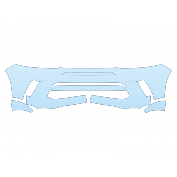PAINT PROTECTION KIT - 2025 DODGE HORNET GT BUMPER - PRECUT PPF CLEAR BRA WRAP