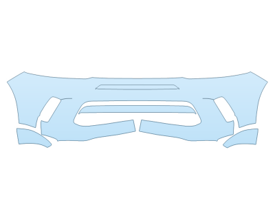 PAINT PROTECTION KIT - 2024 DODGE HORNET GT BUMPER - PRECUT PPF CLEAR BRA WRAP
