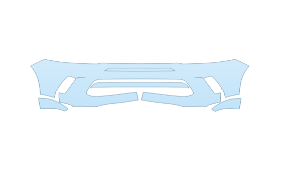 Precut PPF Kit – Clear Bra Paint Protection Film PAINT PROTECTION KIT - 2027 DODGE HORNET GT PLUS BUMPER - PRECUT PPF CLEAR BRA WRAP