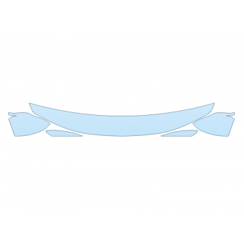 PAINT PROTECTION KIT - 2025 DODGE HORNET GT PLUS HOOD FENDERS MIRRORS 12 INCH - (WRAPPED EDGES) - PRECUT PPF CLEAR BRA WRAP