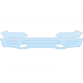 Precut PPF Kit – Clear Bra Paint Protection Film PAINT PROTECTION KIT - 2024 DODGE RAM 1500 SPORT BUMPER - PRECUT PPF CLEAR BRA WRAP