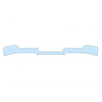 PAINT PROTECTION KIT - 2024 DODGE RAM 1500 SPORT REAR BUMPER - PRECUT PPF CLEAR BRA WRAP