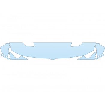 PAINT PROTECTION KIT - 2024 DODGE RAM 1500 SPORT HOOD FENDERS MIRRORS 18 INCH - (WRAPPED EDGES) - PRECUT PPF CLEAR BRA WRAP
