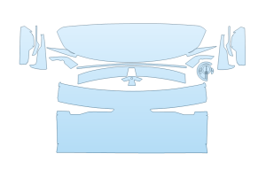 2025 FISKER OCEAN EXTREME TAILGATE KIT - NO EMBLEMS