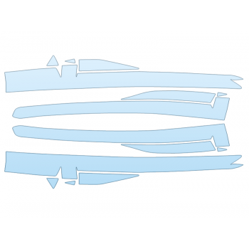 PAINT PROTECTION KIT - 2024 FISKER OCEAN EXTREME TAIL LIGHTS - PRECUT PPF CLEAR BRA WRAP
