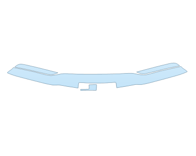 PAINT PROTECTION KIT - 2024 FISKER OCEAN SPORT REAR BUMPER - PRECUT PPF CLEAR BRA WRAP