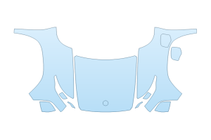 2026 FISKER OCEAN SPORT FULL HOOD FENDERS MIRRORS - (WRAPPED EDGES)